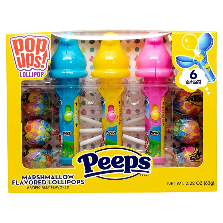 Pepps Pop Ups Gift Set (3 pop ups - 6 lollipops) 63gr