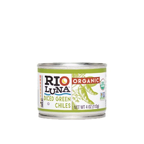 Rio Luna Organic Diced Green Chiles 113gr