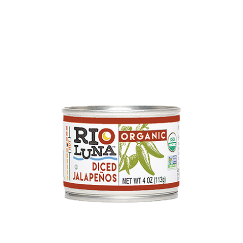 Rio Luna Organic Diced Jalapenos 113gr