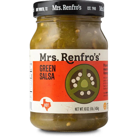 Mrs Renfro's Green Salsa 454gr