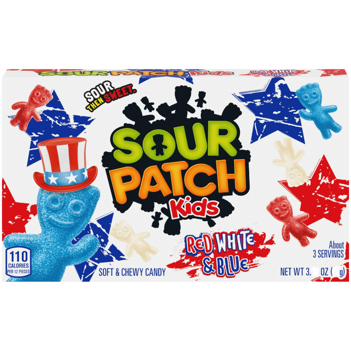 Sour Patch Kids Red White & Blue 100gr