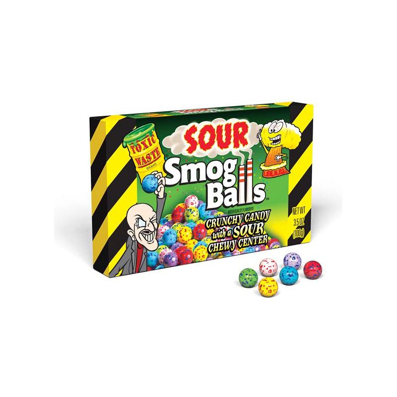 Toxic Waste Sour Smog balls 84gr