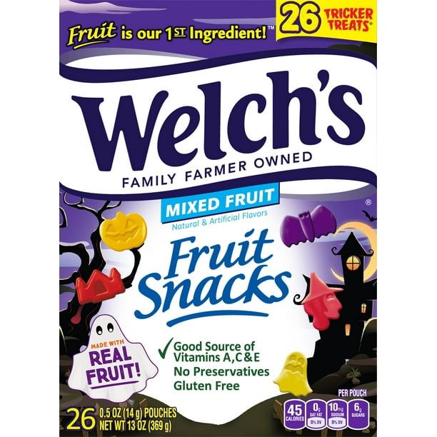 Welch's Fruit Snack Halloween 26pcs (369gr)