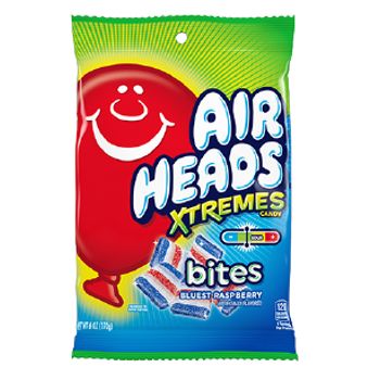 Airheads Bites Blue Raspberry 170gr