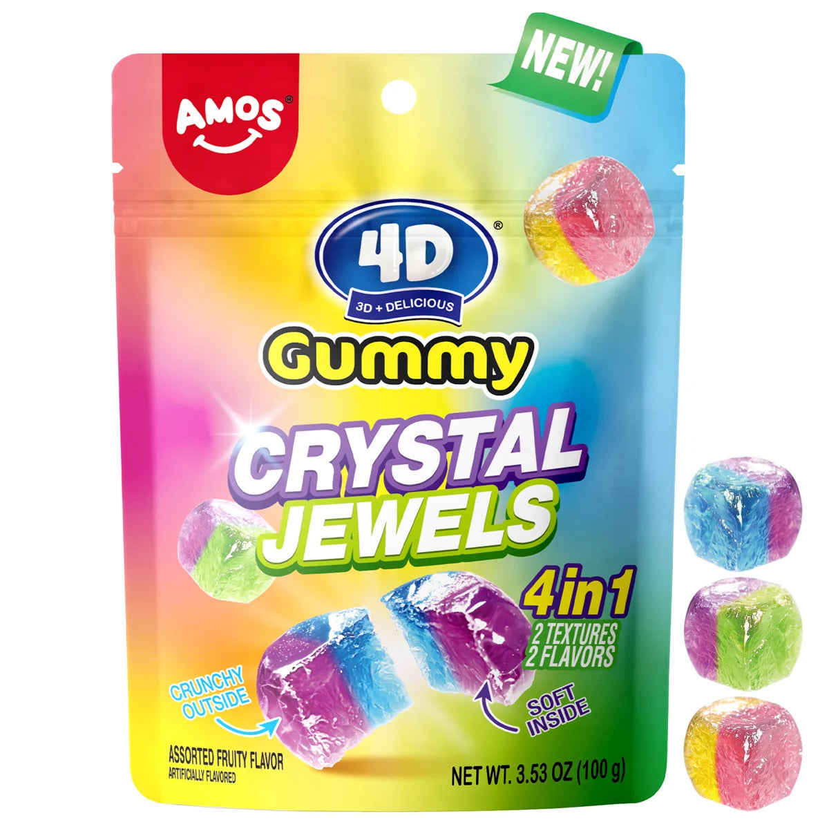 Amos 4d crystal jewels 100gr
