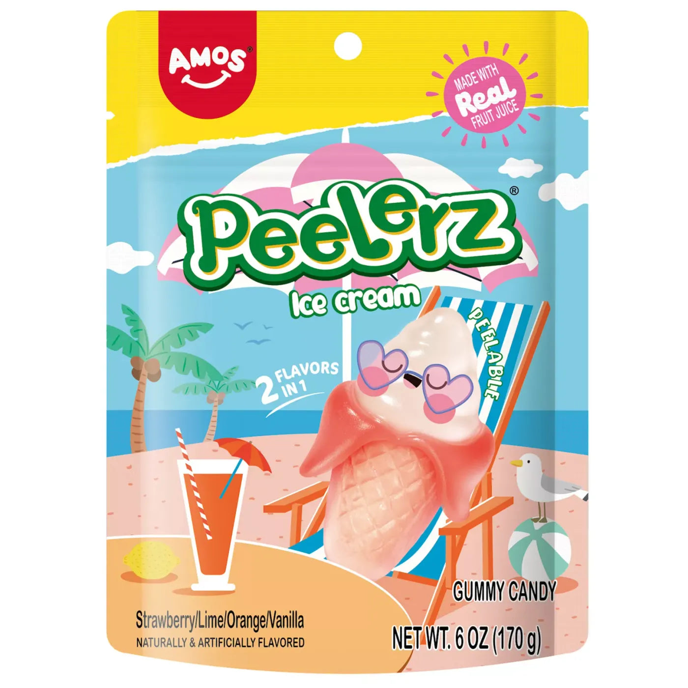 Amos Peelerz Ice Cream 170gr