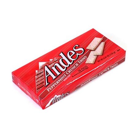 Andes Peppermint Crunch thins 132gr