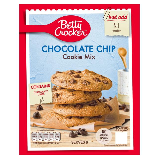Betty Crocker Chocolate Chips Cookie Mix 200gr (UK)