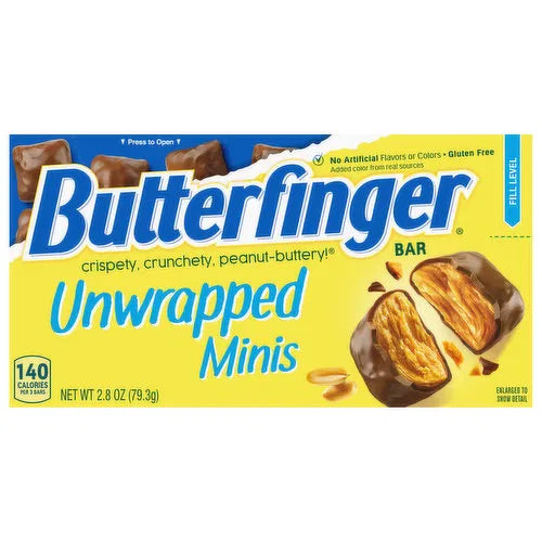 Butterfinger Unwrapped Minis 79gr