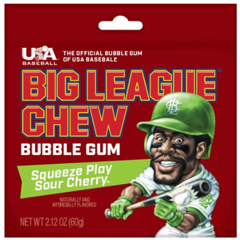 Big League Chew Sour Cherry 60gr