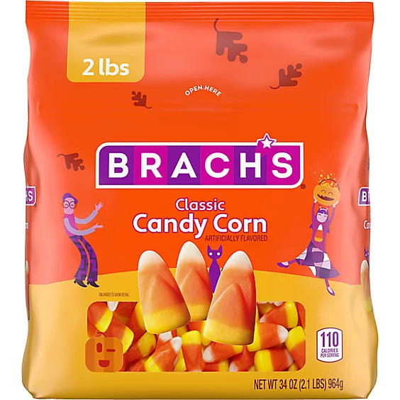 Brach's Candy Corn Gusset Bag 2lbs (965g)