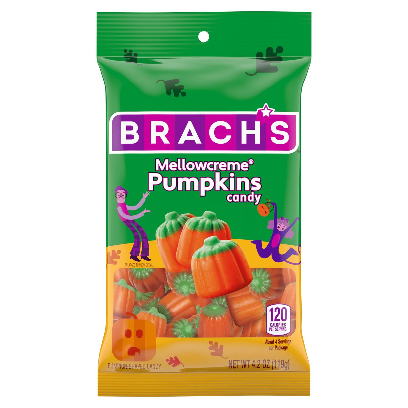 Brach's Mellowcreme Pumpkins 119gr (Small bag)