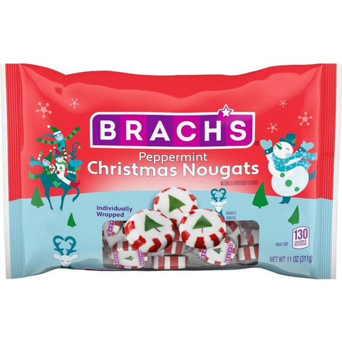 Brach's Peppermint Christmas Nougats 311gr