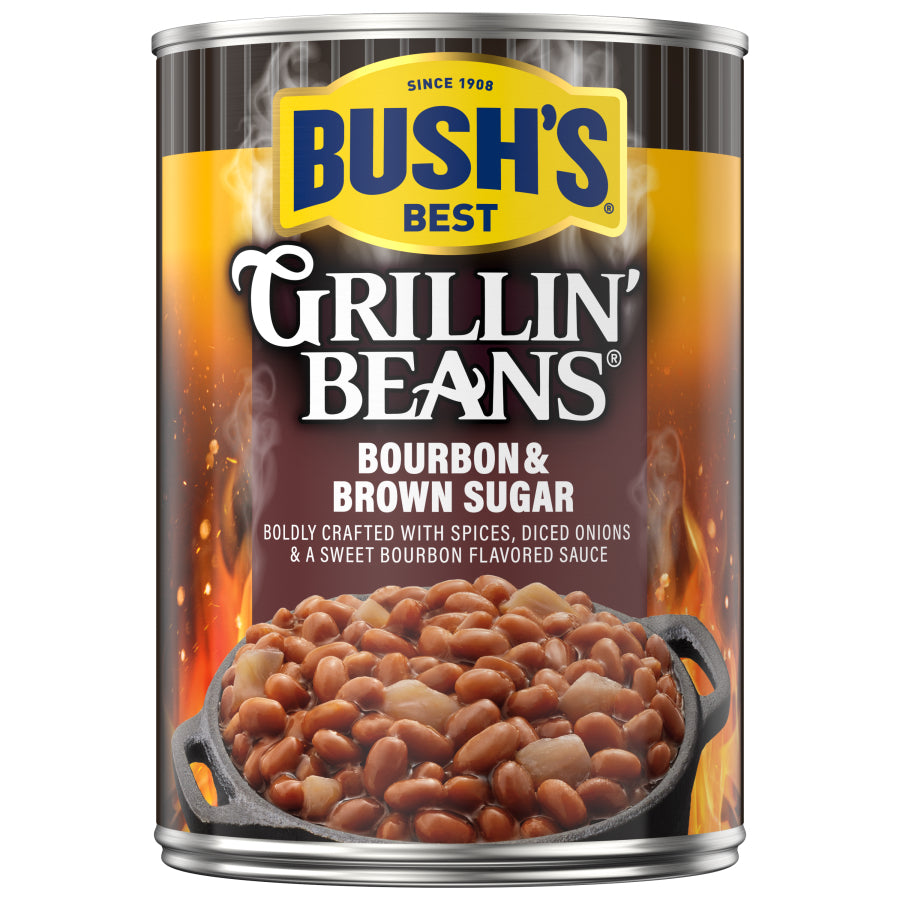 Bush's Grilled beans Bourbon & Brown Sugar 615gr