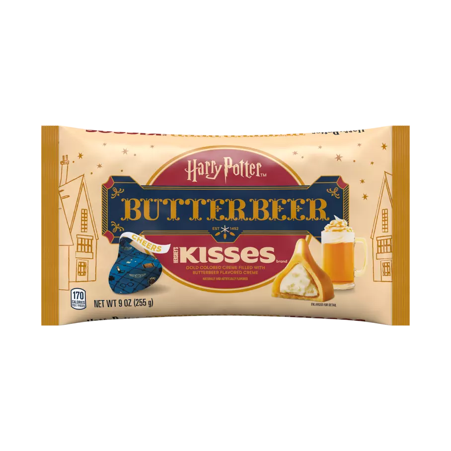 Hershey Butterbeer kisses Harry Potter 255gr