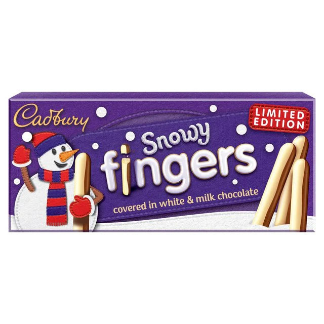 Cadbury Snowy Fingers 115gr (limited Editions)