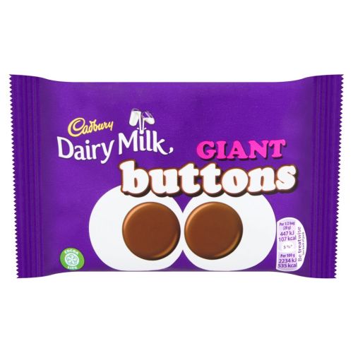 Cadbury Buttons Giant Bag 40gr