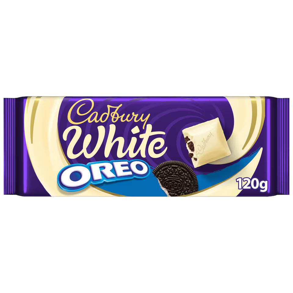 Cadbury Oreo White Chocolate 120gr