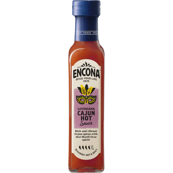 Encona Louisiana Cajun Hot Sauce 140ml