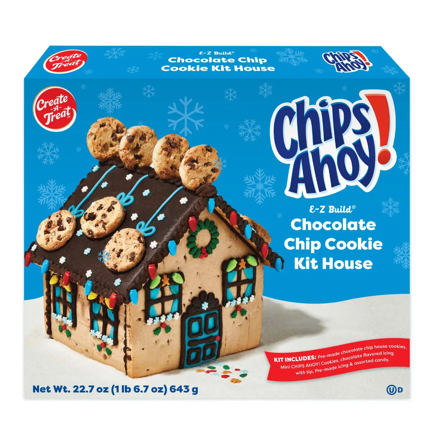 CAT Chips ahoy Chocolate chips kit house 643gr