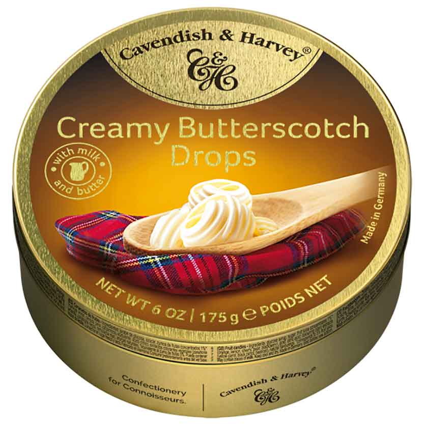 Cavendish & Harvey Butterscotch drops 175gr