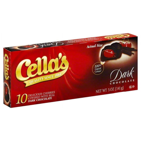 Cella's Dark Chocolate Cherries 141gr