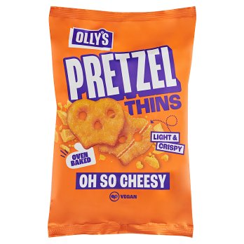 Olly's Pretzel Thins Oh So Cheesy 140g