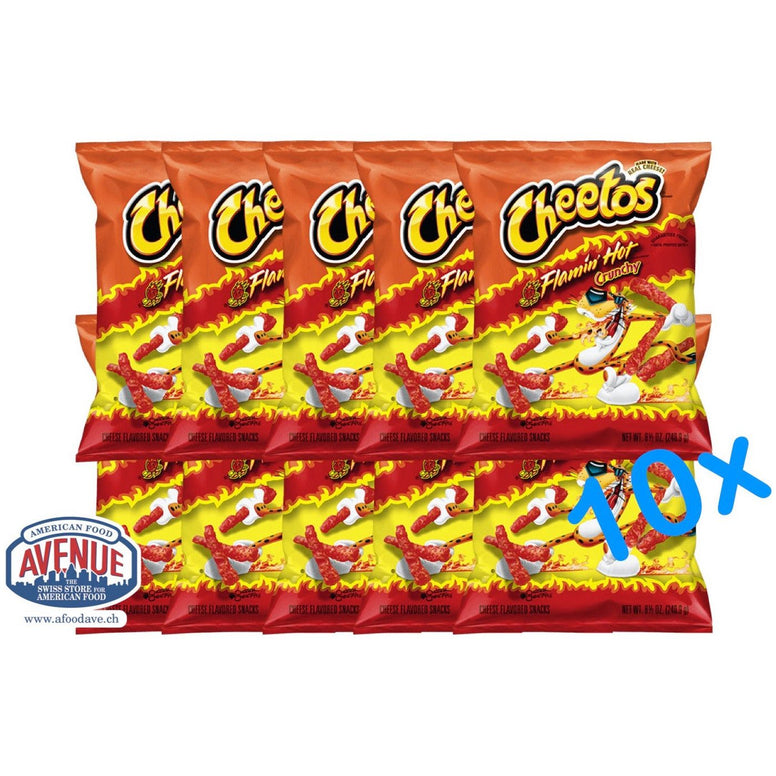 Cheetos flamin Hot 10 x 226gr