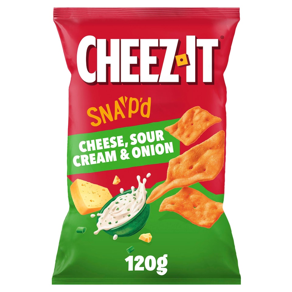 Cheez-it Snap'dSour Cream & Cheese 120gr