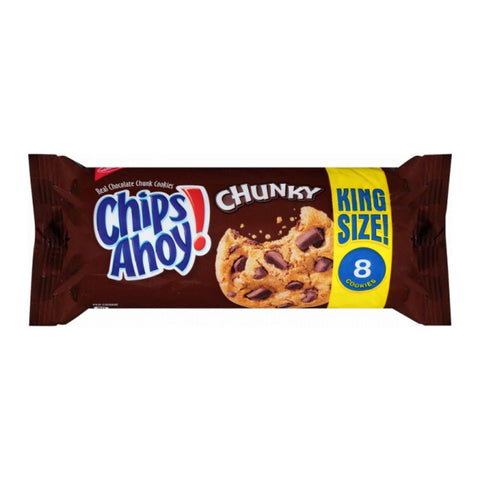 Nabisco Mini Chips Ahoy Chunky King Size (8pcs cookie) 117gr