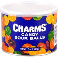 Charms Assorted Sour Balls 340gr