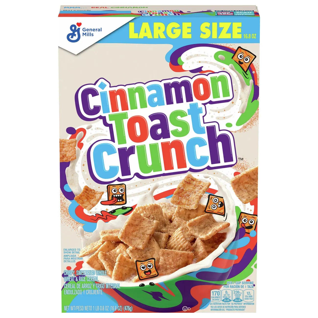Cinnamon Toast crunch 476gr (Large Box)