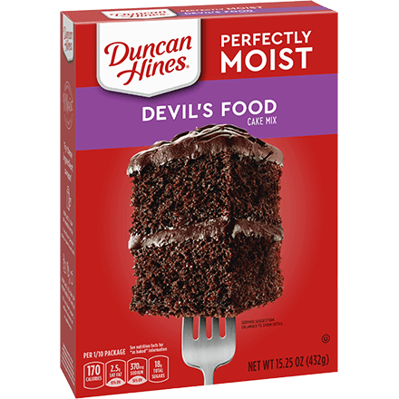 Duncan Hines Devil's Food Cake Mix 432gr