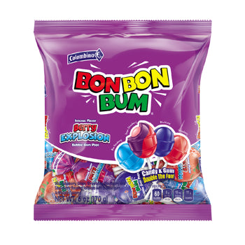 Colombina Bon Bon Bum Explosion Lollies 170gr