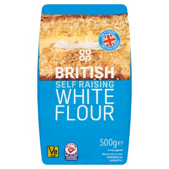 Co-op British Self Raising White Flour 500g