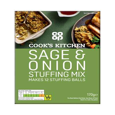 Co-op Sage & Onion Stuffing 170g