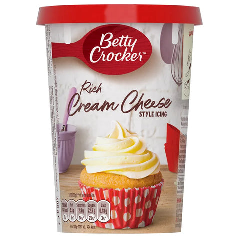 Betty Crocker Cream Cheese Icing 400gr (UK)