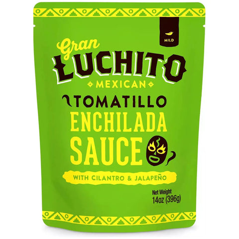 Gran Luchito  Tomatillo Enchilada Sauce 400gr (large bag)