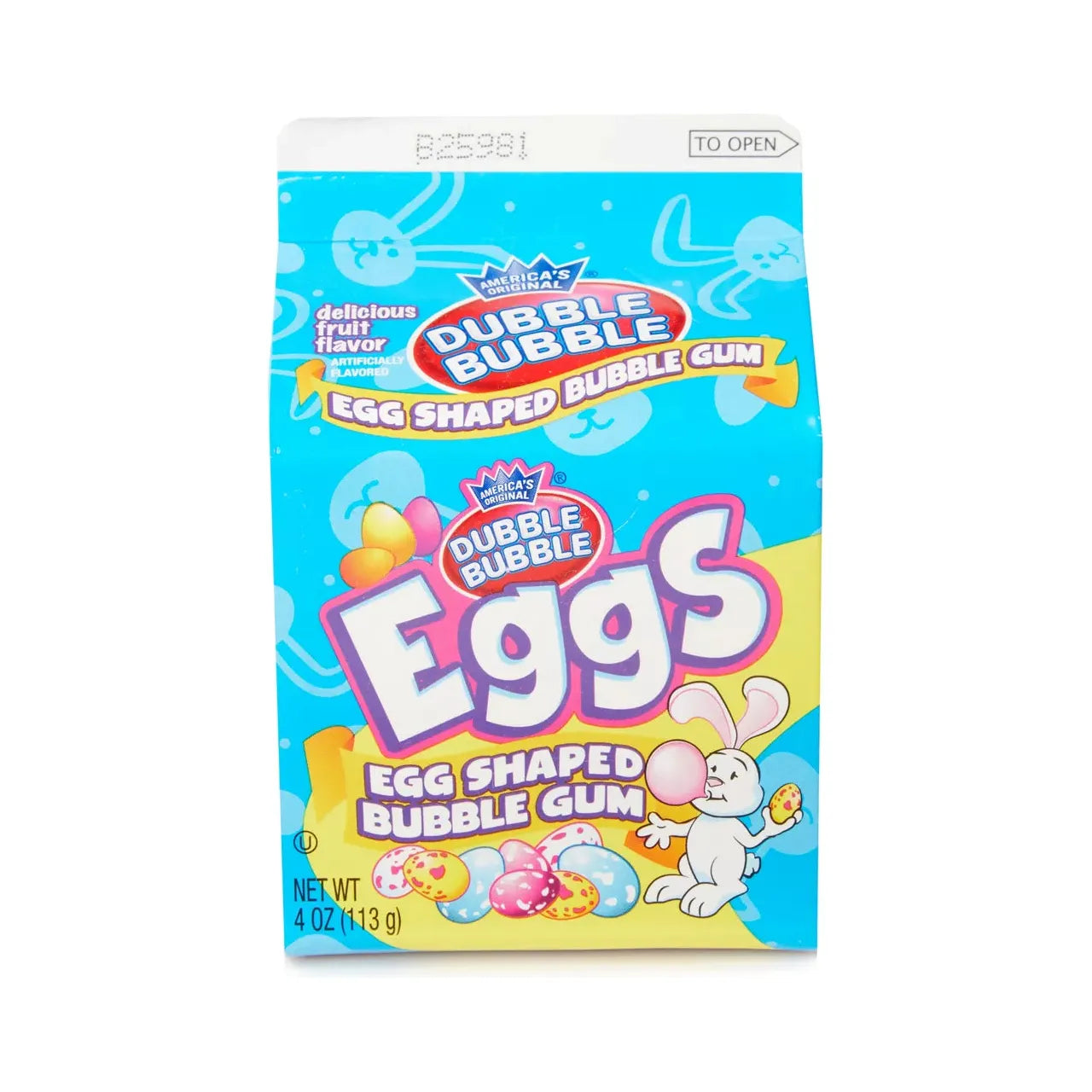 Dubble bubble Easter egg shape bubble gum 170gr