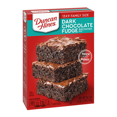 Duncan Hines Dark Fudge Brownie 515gr