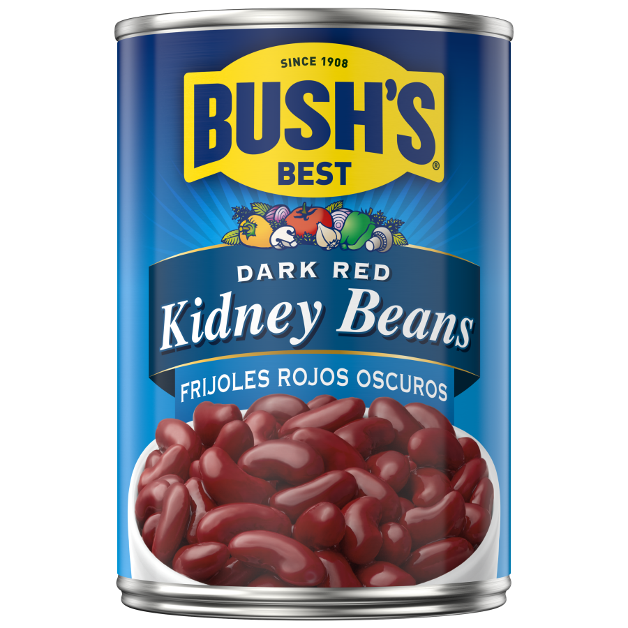 Bush Dark Red Kidney Beans 454gr