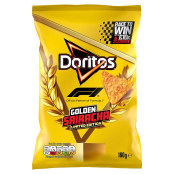 Doritos Hot Honey Golden Sriracha Tortilla Chips Sharing Crisps 180g