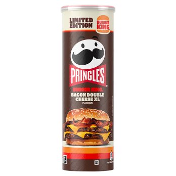 Pringles Burger King Bacon Double Cheese XL Flavour 165g