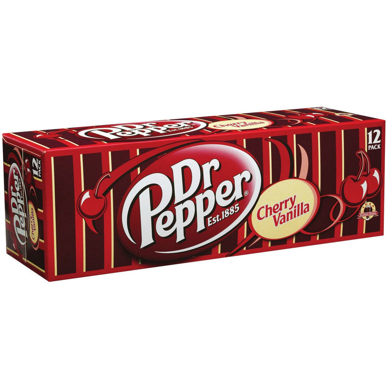 dr pepper cherry vanilla 12pk