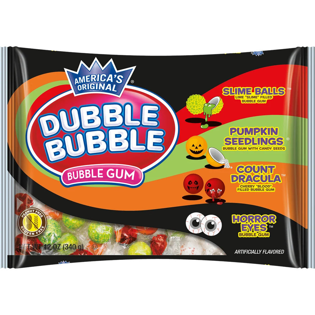 Dubble Bubble Gumballs Halloween mix 340gr