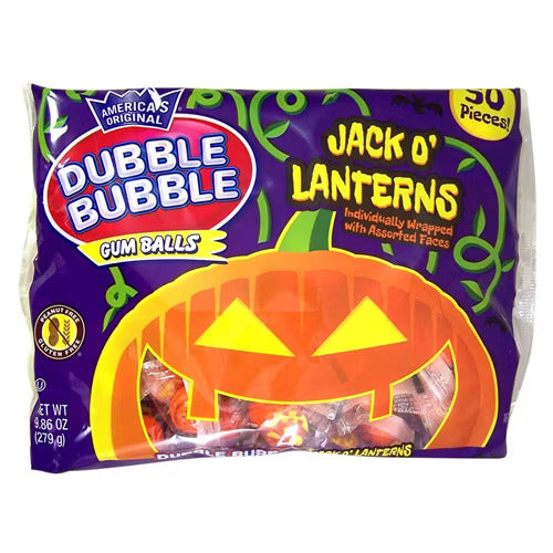 Dubble bubble Jack O Lantern 50pcs (270gr)