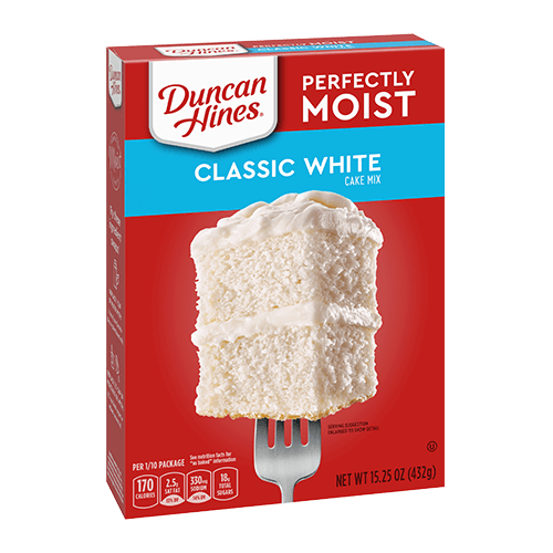 Duncan Hines White Cake Mix 430gr