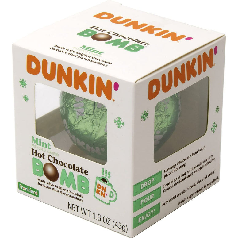 Dunkin Mint Hot Chocolate Bomb 45gr