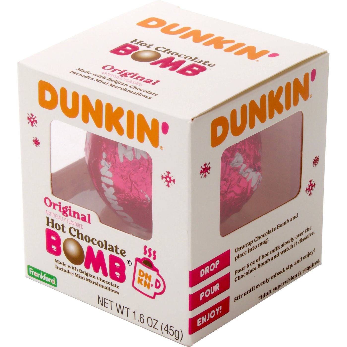 Dunkin Original hot chocolate bomb 35gr