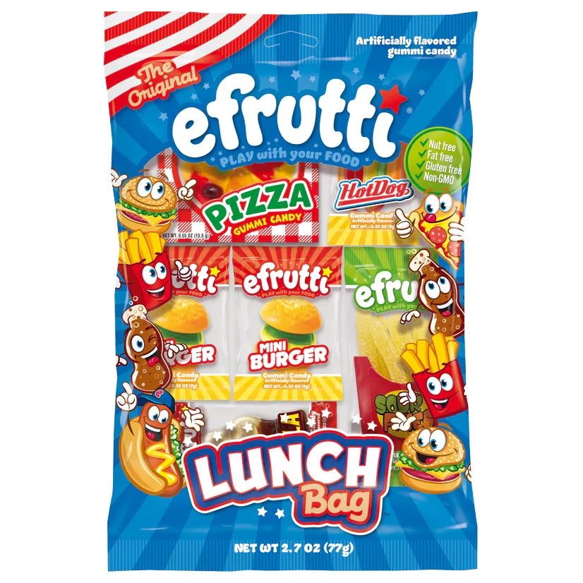Efrutti gummies lunch bag 77gr